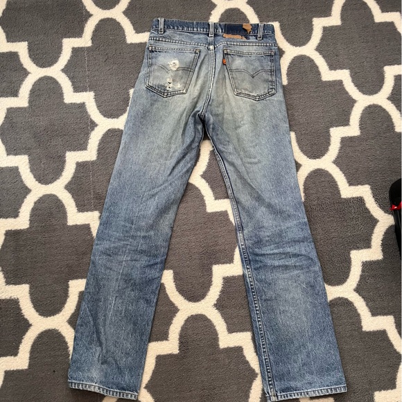 VINTAGE LEVI’s 517 naturally distressed jeans - Picture 2 of 15